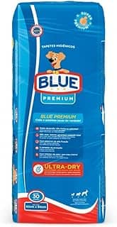 Blue Premium Tapete Higiênico Para Cães 30 Unidades