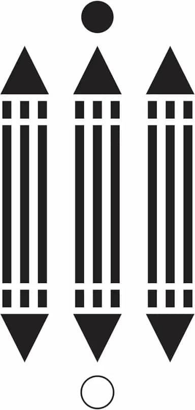 Placa Radiestesia Radiônica 15x27 cm - LUXOR