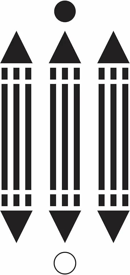 Placa Radiestesia Radiônica 15x27 cm - LUXOR