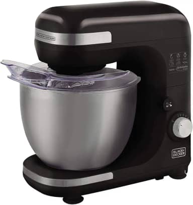 BLACK+DECKER Batedeira Planetária Orbitale, 8 velocidades, 5 Litros, Batedor em Inox, Potência 750W, Modelo PLAN2000PBR, 110V