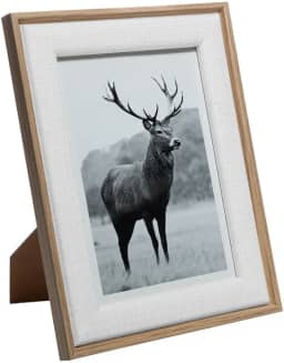 LYOR - Porta-Retrato de Mdf Branco 13cm x 18cm