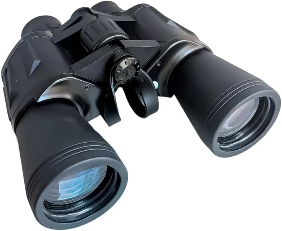 Binóculo Profissional Longo Alcance até 10 km 20x50 Alta Nitidez Ajuste Dioptria Acabamento Emborrachado