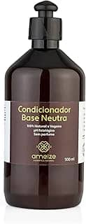 Ameize Condicionador de Cabelo Natural Vegano Sem Perfume 500 ml
