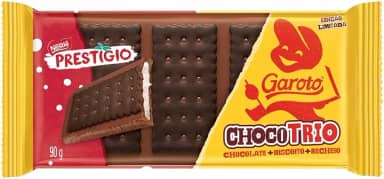 Chocolate ChocoTrio PRESTÍGIO Garoto 90g