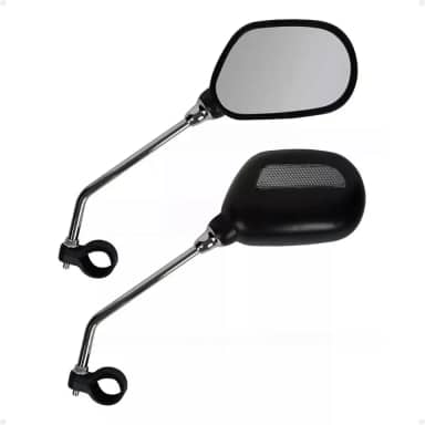 Espelho Retrovisor Ajustável para Bicicleta MTB e Speed – Grande Alcance, Rotação 360°, Vidro Resistente, Retrovisor de Ciclismo para Maior Segurança, Ideal para Bicicleta de Montanha Bike Motorizada