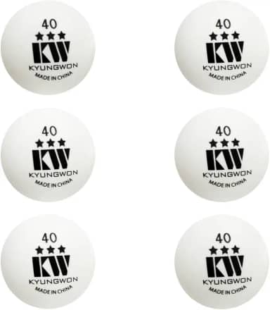 Bola Ping Pong Tênis De Mesa C/6 3 Estrelas