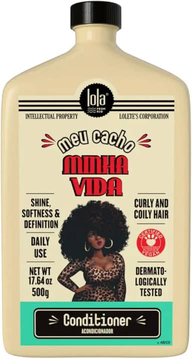 Meu Cacho Minha Vida Condicionador 500g , Lola Cosmetics