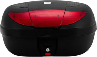 BAULETO PLÁSTICO SUPERIOR 45 LITROS PRO TORK REFLETOR VERMELHO