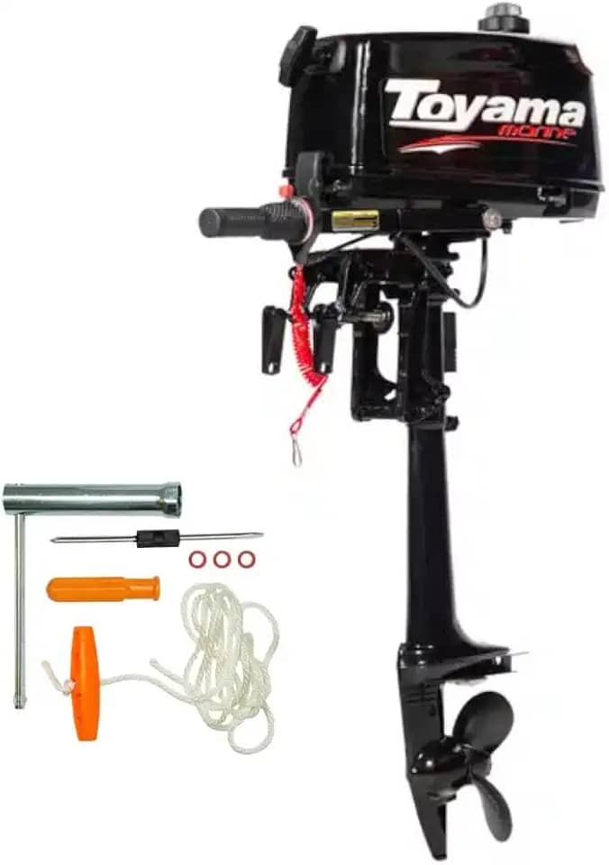 MOTOR DE POPA A GASOLINA 2T TM2.6TS 2.6HP 50CC RABETA CURTA