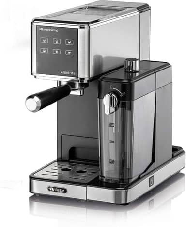 Ariete 1397, Máquina de Café Expresso Ametista, espumador de leite, compatível com café moído e saches - 220V
