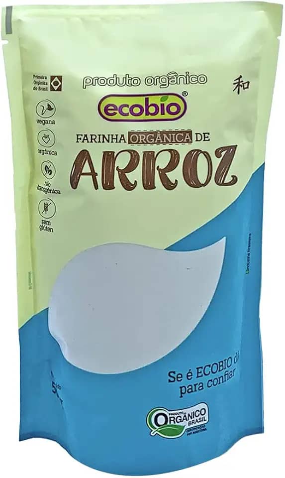 Farinha de Arroz Orgânica Ecobio Produto Orgânico