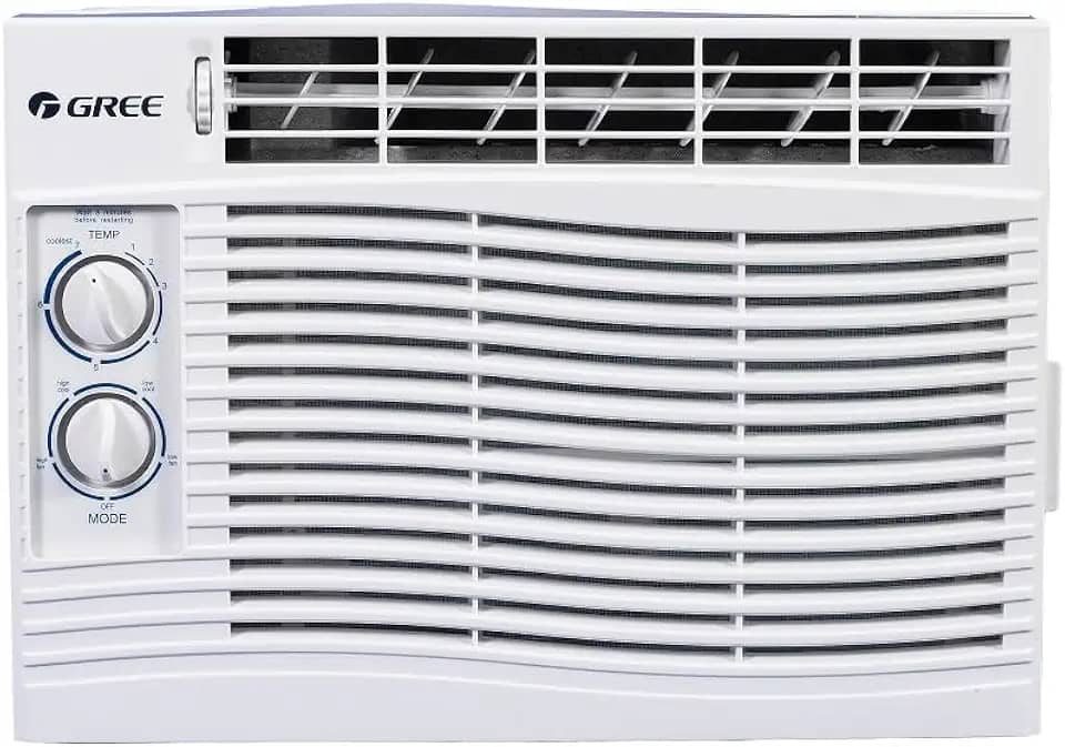 Ar Condicionado Janela Gree 7000 BTU/h Frio R32 Mecânico GJC07BV-D6NMND1A – 220 Volts