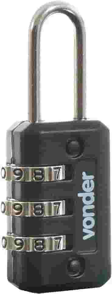 Cadeado Com Segredo, Preto, 20,0 Mm, Vonder.