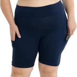 Short Suplex Plus Size com Bolsos Laterais - Conforto e Estilo para Atividades Esportivas, Marca Virtude - Tamanhos 44 a 50