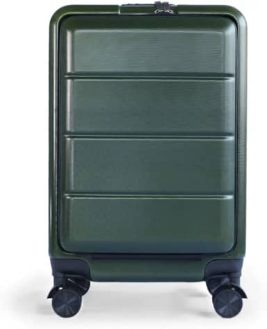 Mala de Bordo Atenas com Rodinhas 360º Balança Analógica Verde