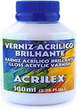 Verniz Acrílico Brilhante, Acrilex, Incolor, 100 ml