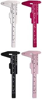 Kit com 4 Paquímetros para Design de Sobrancelhas, Profissional, Medidas