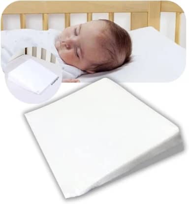 Travesseiro Antirrefluxo 56x36 Bebê Berço Rampa