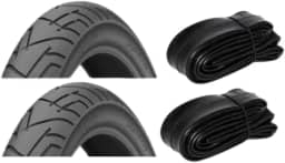 Par Pneu Bike Praieiro Aro (50-559mm) 26x1.95 + 2 Câmara aro 26.