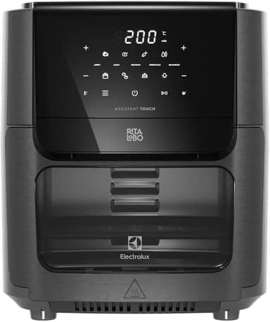 Electrolux Air Fryer Oven Electrolux por Rita Lobo 12L Digital Grafite Experience 1700W (EAF85) 127V