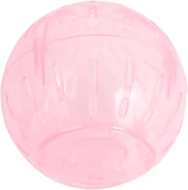 Bolas de exercício para hamster, 9 cm de diâmetro, silenciosa, giratória, anão, hamster, corrida, hamster, bola de exercício para gerbils, pequenos animais, brinquedos de animais pequenos (rosa)