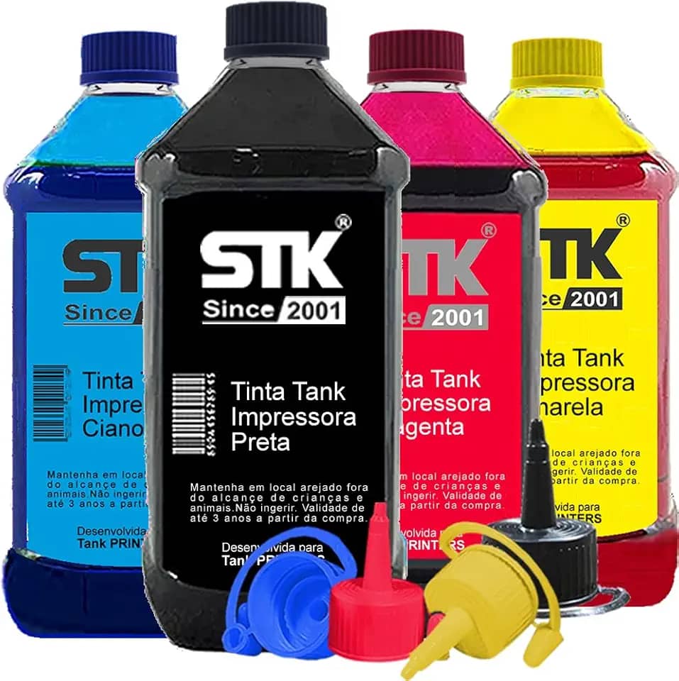 Kit 4 Tintas Stkink Compatível T720 T720DW T820 T820DW T4500DW 250ml