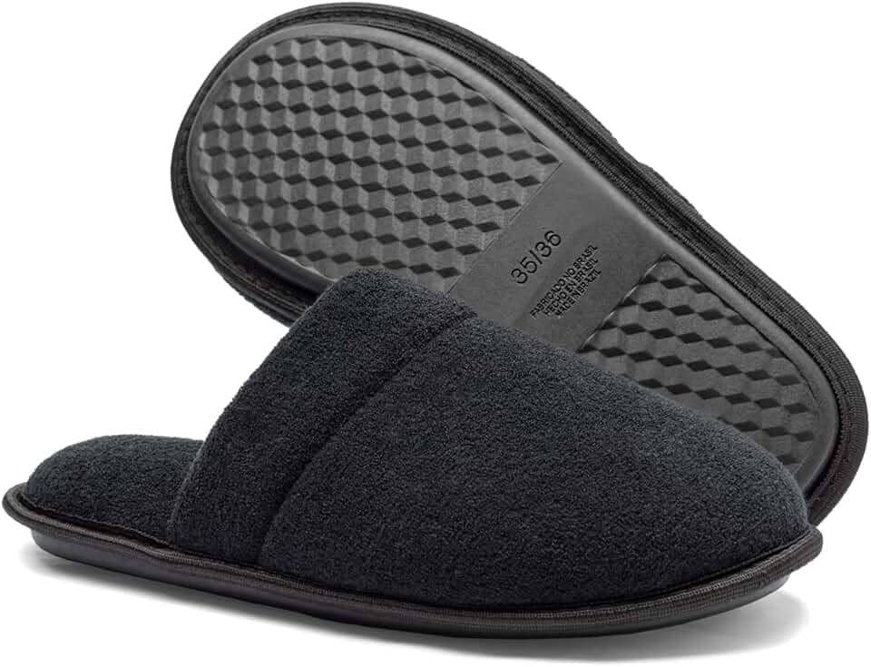 Pantufa Chinelo Tradicional Sola Antiderrapante Super Quentinha Feminino Rosa Unissex Adultos Conforto Facilidade de Uso