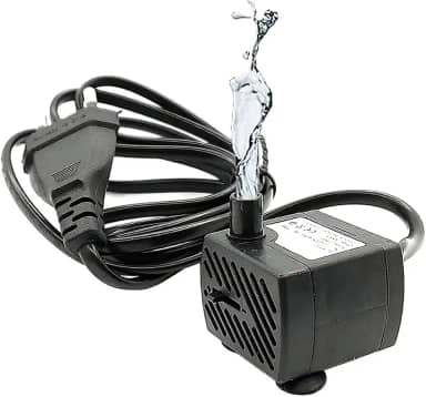 Bomba Motor de água para aquário e bebedouro para gatos e cachorros, bomba e cascata, bivolt