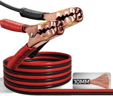 Cabo de Bateria Chupeta Automotivo 800A para Carro, Moto e Caminhão, Alta Capacidade de Carga, Conectores Reforçados, Ideal para Emergências, Fácil de Usar, Compacto