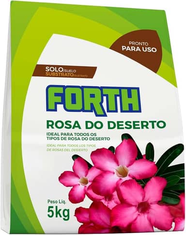 Fertilizante Adubo Forth Rosa do Deserto 5 Kg- Fardo
