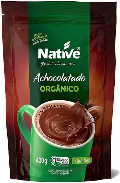 Achocolatado Orgânico Instantâneo Native em Pouch 400g