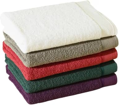 Kit 5 Toalhas De Rosto Gramatura 500 G/m² /Eleganz