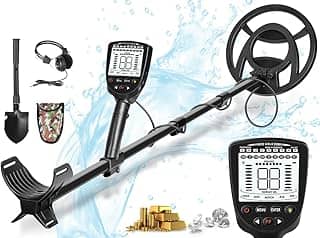 Yedelna Detector de Metal com Tela, Detector de Metais Subterrâneos e Subaquático, 4 Modos de Detecção, Design Ergonômico e Água Resistente