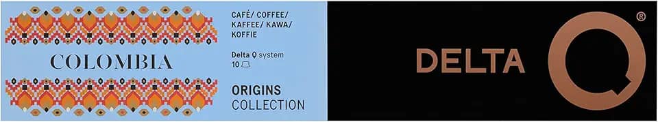 Delta Q Cápsulas De Café Colombia - Intensidade 8 Contém 10 Cápsulas