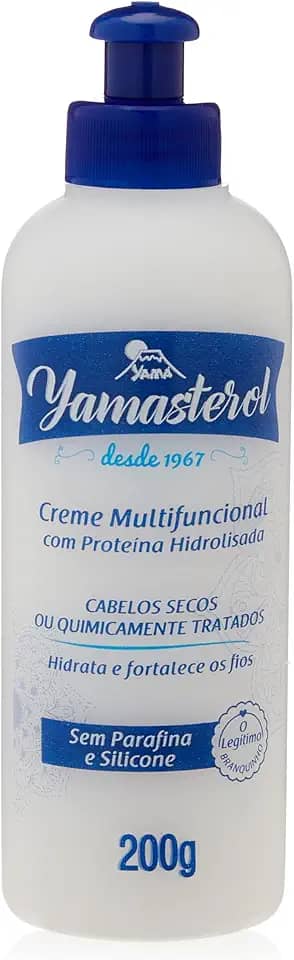 YAMA Creme Multifuncional Yamasterol Proteína Hidrolisada Yama Branco