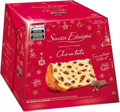 Santa Edwiges Panettone Chocolate 400G Premium