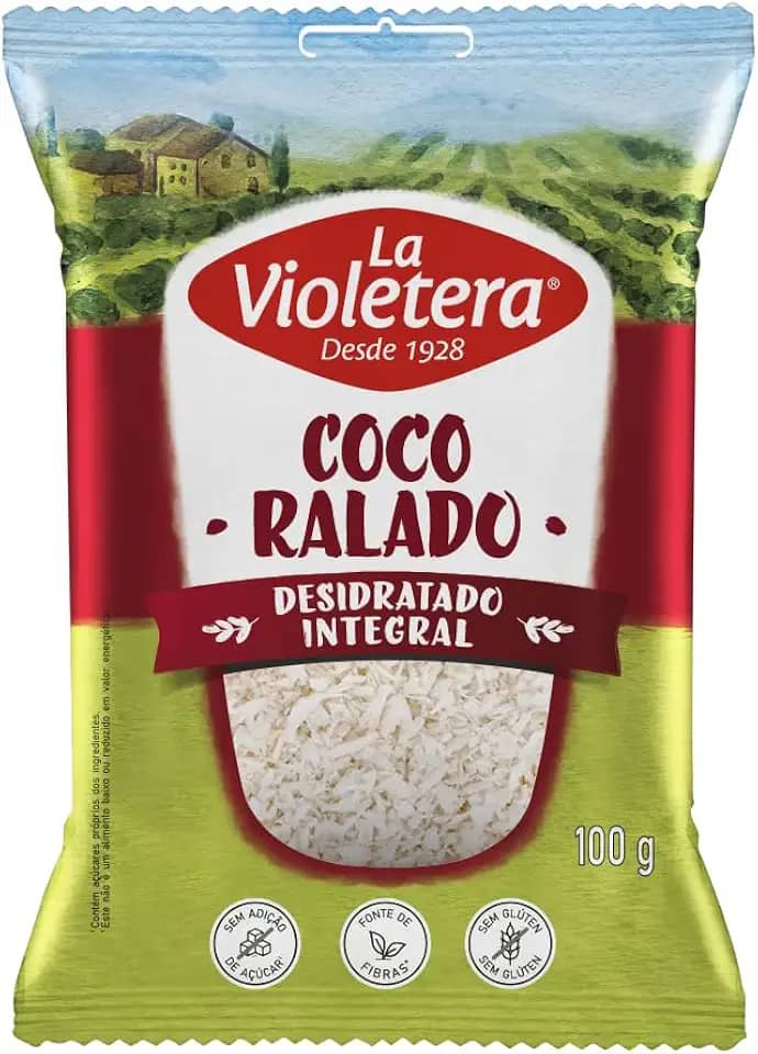 La Violetera Coco Ralado Integral 100G