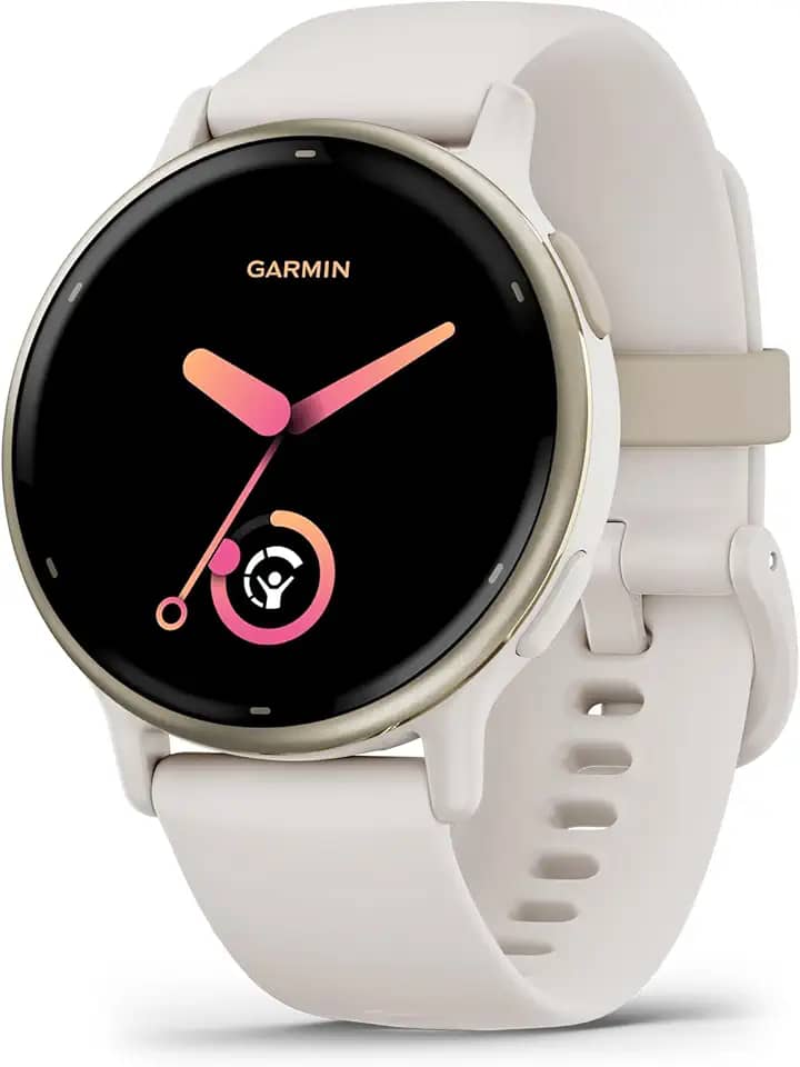 Garmin Relógio Vivoactive 5 Marfim 42mm com Monitor Cardíaco de Pulso e GPS