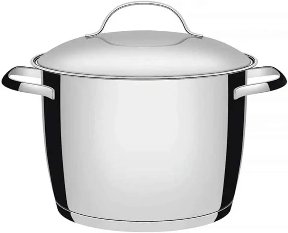 Caldeirão com Fundo Triplo Tramontina Inox 22Cm, ALLEGRA