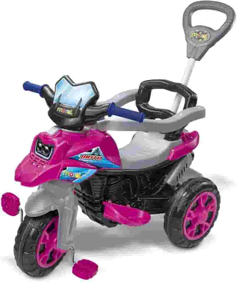 Moto Trail, Maral, 30 Kilos, com Som, Rosa