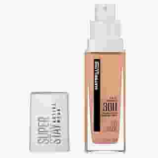 Maybelline NY Base Alta Cobertura Super Stay Active Wear Resistente ao Suor Alta Duração até 30h na Pele, Cor 130 Buff Beige, 30ml