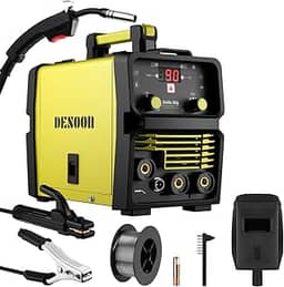 DESOON Máquina de Solda Mig/MMA/Tig 3 Em 1 Tecnologia IGBT 120A sem gás 127V portátil de soldador Com Mascara De Proteção E Pistola MIG Separada