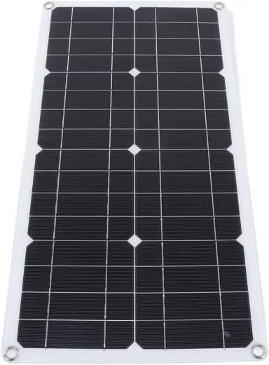 Kit de painel solar, 250W totalmente à prova d'água monocristalino módulo PV Kit de iniciante painel solar com 10A 12V 24V PWM controle de carga portas USB duplas, suporte de bateria de painel solar para casa acampamento barco RV