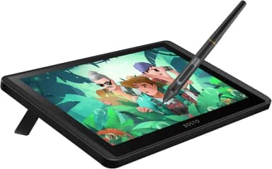 Mesa Digitalizadora, 12HD-A H-IPS LCD Graphics Drawing Tablet Monitor, 11,6 polegadas, com suporte à função de inclinação Windows OS Tablet, Baixo consumo alimentado por USB