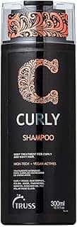 Truss Shampoo Curly | Hidratação e Definição para Cabelos Cacheados e Ondulados | 300ml