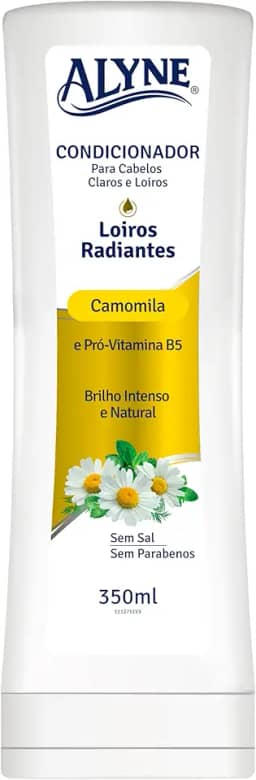 Alyne, Condicionador para cabelos, Louros Radiante, 350 ml, Amarelo