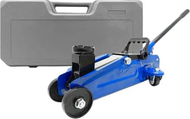 Macaco Jacaré Hidráulico 3 Toneladas para Carros, SUVs e Caminhonetes Aço reforçado Com Rodas Giratórias e Alavanca Faixa de Elevação 14 a 30cm Com Maleta