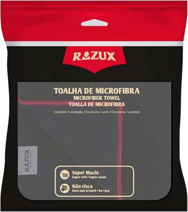 TOALHA MICROFIBRA 40X40CM 350GSM RAZUX