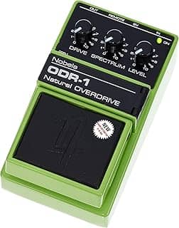Nobels ODR-1 instrument pedal ,Classificado como o melhor overdrive pelos guitarristas de estúdio de Nashville Classificado como o melhor overdrive pelos guitarristas de estúdio de Nashville