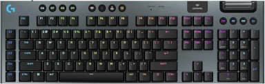 Teclado Mecânico Gamer Sem Fio Logitech G915 X LIGHTSPEED com RGB LIGHTSYNC, USB ou Bluetooth, Teclas Programáveis, Switch de Baixo Perfil GL Brown Tactile, Bateria Recarregável - Preto